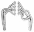 Hooker BlackHeart Fits 1970-1974 GM LS 2nd Gen Tube Size 1-7/8, Long Tube Header-Ceramic 2298-1HKR for 1970-1974 Chevy Firebird black long tube manual transmission