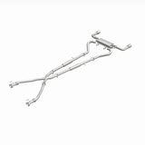 Fits 2014-2023 INFINITI Q50 Direct-Fit Replacement Exhaust System aluminized steel