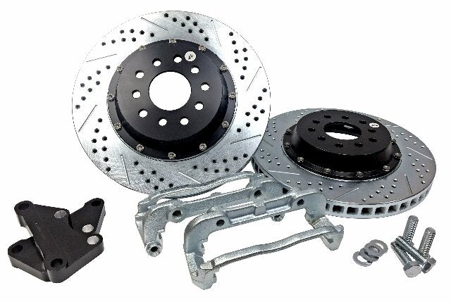 2005-2006 GTO EradiSpeed Plus Disc Brake Rotors Front 2301054 slotted