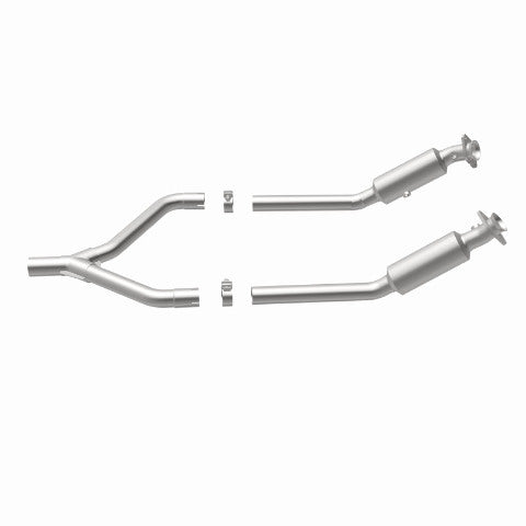 MagnaFlow direct-fit catalytic converter for 2005-2010 Ford Mustang 4.0L stainless steel Federal EPA compliant OBDII 23012