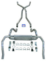 Camaro "X Style" 2-1/2" Exhaust System with Small Block with Long Style Headers 23018 fits 1967-1969 Chevy Camaro Shafer's Classic Reproductions