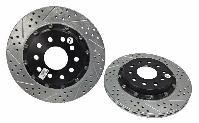 1988-1996 Corvette EradiSpeed Plus Disc Brake Rotors Rear 2302019 slotted