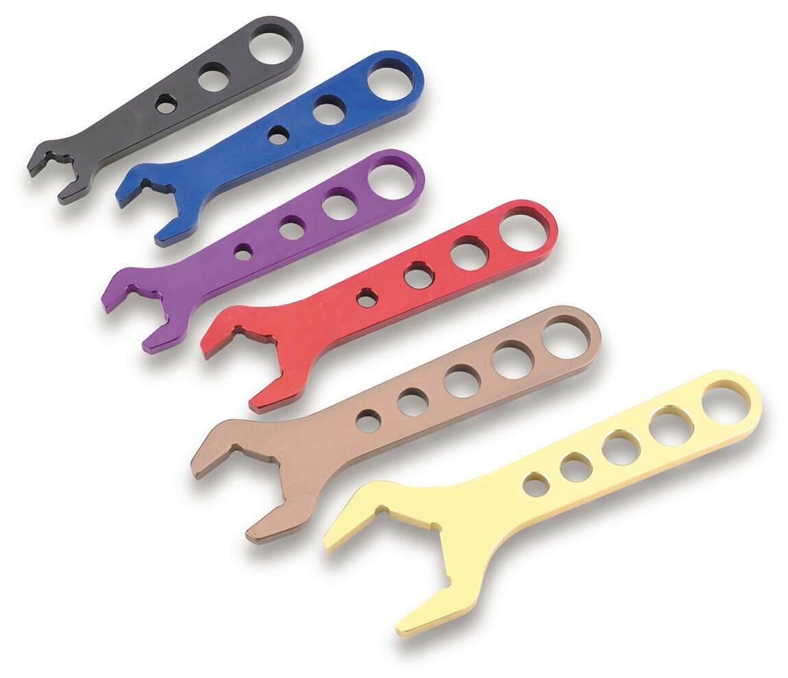 Hose End Wrench Set - 230402ERL AN fitting aluminum