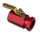 Aluminum Shut-Off Valve - Red - 230500ERL