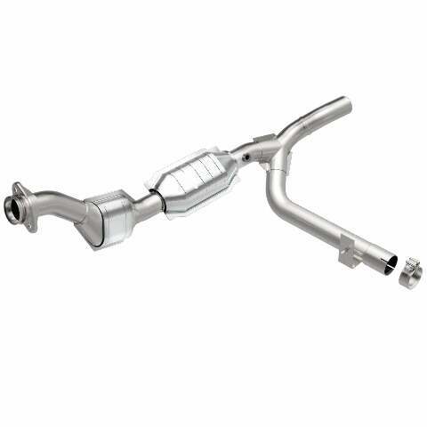 MagnaFlow direct-fit catalytic converter for 1999-2000 Ford F-150 stainless steel CARB compliant 23082