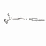 MagnaFlow direct-fit catalytic converter fits 1996 Ford E-150 Econoline, 1996 Ford E-350 Econoline Club Wagon, and more, this and 1996 Ford E-150 Econoline stainless steel Federal 