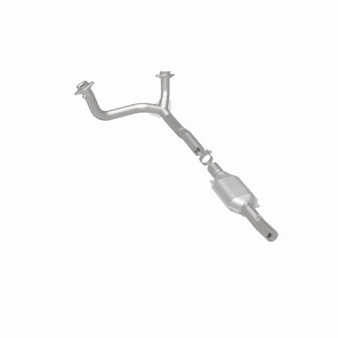 MagnaFlow direct-fit catalytic converter fits 1996 Ford E-150 Econoline, 1996 Ford E-350 Econoline Club Wagon, and more, this and 1996 Ford E-150 Econoline stainless steel Federal 