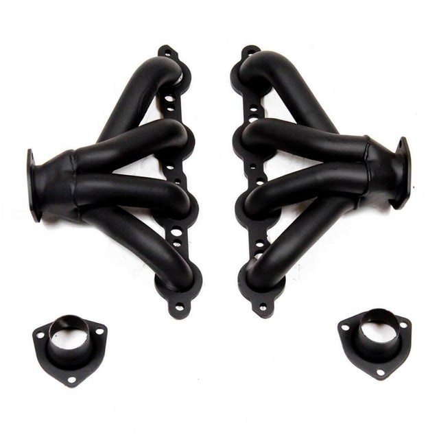 Hooker Super Competition Block Hugger Header - Painted 2312HKR black