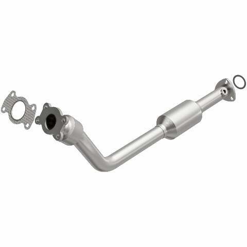 MagnaFlow direct-fit catalytic converter fits 1996-1998 Pontiac Grand Am and 1996-1997 Oldsmobile Achieva. Avoid potential exhaust leaks by using the included gaskets to get a prop