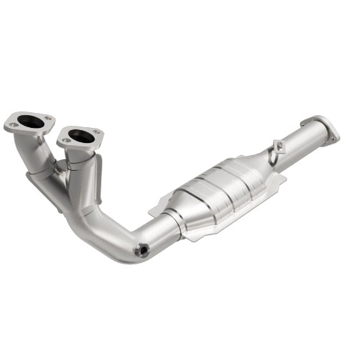 MagnaFlow direct-fit catalytic converter fits 1993-1994 Saab 9000 2.3L and 1993-1994 Saab 9000 stainless steel Federal EPA compliant OBDII 23138