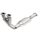 MagnaFlow direct-fit catalytic converter fits 1993-1994 Saab 9000 2.3L and 1993-1994 Saab 9000 stainless steel Federal EPA compliant OBDII 23138