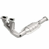 MagnaFlow direct-fit catalytic converter fits 1993-1994 Saab 9000 2.3L and 1993-1994 Saab 9000 stainless steel Federal EPA compliant OBDII 23138