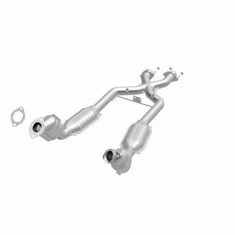 MagnaFlow direct-fit catalytic converter for 1996-1998 Ford Mustang stainless steel Federal EPA compliant OBDII 23163