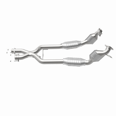 MagnaFlow direct-fit catalytic converter for 1996-1998 Ford Mustang stainless steel Federal EPA compliant OBDII 23163