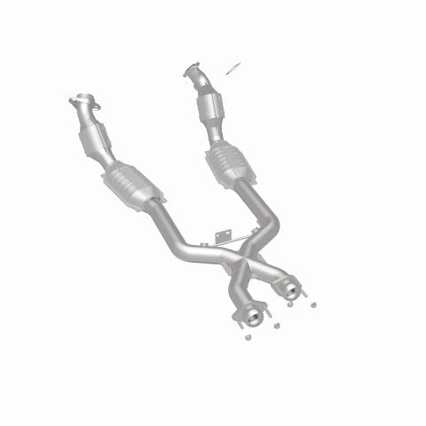 MagnaFlow direct-fit catalytic converter for 1996-1998 Ford Mustang stainless steel Federal EPA compliant OBDII 23163