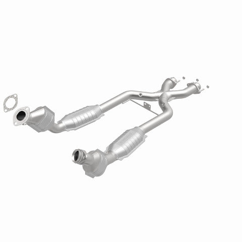 MagnaFlow direct-fit catalytic converter for 1996-1998 Ford Mustang stainless steel Federal EPA compliant OBDII 23163