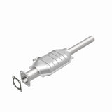 MagnaFlow direct-fit catalytic converter for 1987-1990 Jeep Wrangler 2.5 inch inlet/outlet stainless steel Federal EPA compliant OBDII 23225
