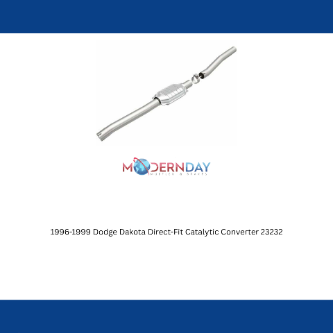 MagnaFlow direct-fit catalytic converter for 1996-1999 Dodge stainless steel Federal EPA compliant OBDII 23232