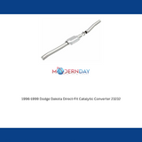MagnaFlow direct-fit catalytic converter for 1996-1999 Dodge stainless steel Federal EPA compliant OBDII 23232
