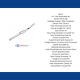 MagnaFlow direct-fit catalytic converter for 1996-1999 Dodge stainless steel Federal EPA compliant OBDII 23232