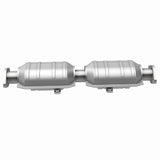 MagnaFlow direct-fit catalytic converter fits 1988 Mitsubishi Galant 3.0L and 1990 Mitsubishi Sigma 3.0L stainless steel Federal EPA compliant OBDII 23250
