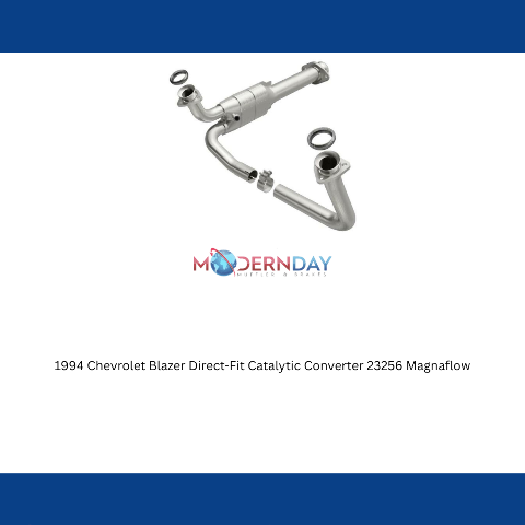 MagnaFlow direct-fit catalytic converter fits 1994-1995 Chevrolet C1500, Chevrolet K1500, and additional vehicles and 1994 Chevrolet GM Blazer stainless steel CARB compliant 23256
