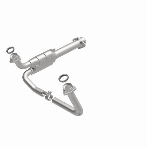 MagnaFlow direct-fit catalytic converter fits 1994-1995 Chevrolet C1500, Chevrolet K1500, and additional vehicles and 1994 Chevrolet GM Blazer stainless steel CARB compliant 23256