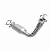 MagnaFlow direct-fit catalytic converter fits 1994-2002 Nissan Quest and 1994-1997 Mercury Villager, this and 1994-1997 Mercury Villager stainless steel Federal EPA compliant OBDII