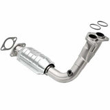 MagnaFlow direct-fit catalytic converter fits 1994-2002 Nissan Quest and 1994-1997 Mercury Villager, this and 1994-1997 Mercury Villager stainless steel Federal EPA compliant OBDII