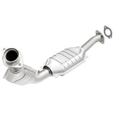 MagnaFlow direct-fit catalytic converter fits 2003-2011 Ford Crown Victoria, Mercury Grand Marquis, and more, this and 2003-2005 Crown Vic 4.6 driver side driver side 4.6 inch inle