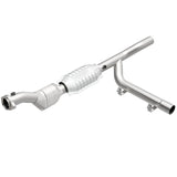 MagnaFlow direct-fit catalytic converter for 1997-1998 Ford F-150 passenger side stainless steel Federal EPA compliant OBDII 23345