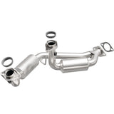 MagnaFlow direct-fit catalytic converter for 1989-1995 Ford stainless steel Federal EPA compliant OBDII 23355