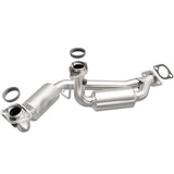 MagnaFlow direct-fit catalytic converter for 1989-1995 Ford stainless steel Federal EPA compliant OBDII 23355
