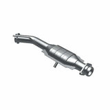 MagnaFlow direct-fit catalytic converter for 1983-1985 Ford Mustang 2.5 inch inlet/outlet stainless steel CARB compliant 23361