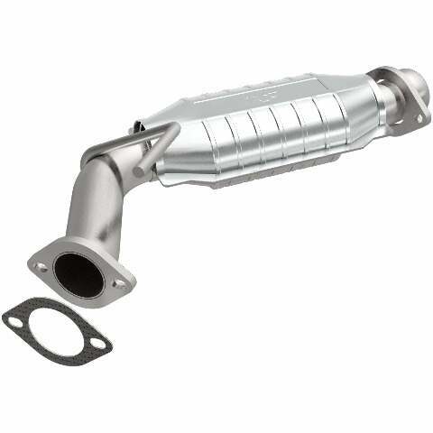 MagnaFlow direct-fit catalytic converter for 1984-1988 Ford stainless steel Federal EPA compliant OBDII 23366