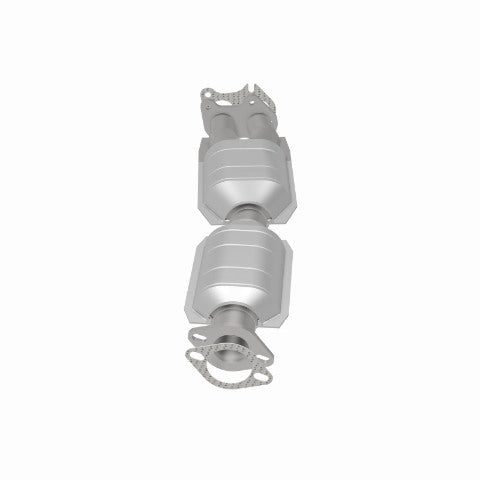 MagnaFlow direct-fit catalytic converter for 1986-1987 Ford stainless steel Federal EPA compliant OBDII 23386