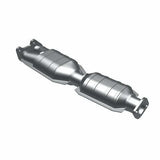 MagnaFlow direct-fit catalytic converter for 1986-1987 Ford stainless steel Federal EPA compliant OBDII 23386