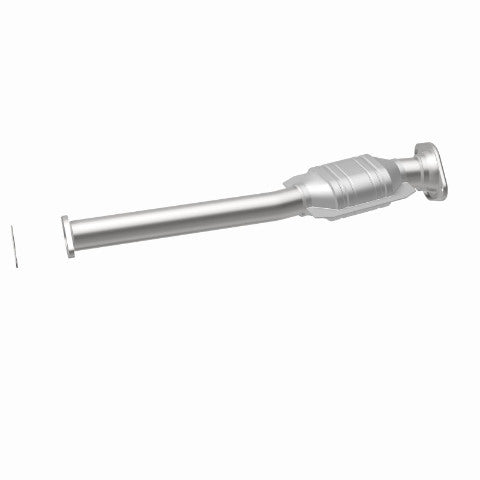 MagnaFlow direct-fit catalytic converter fits 2000-2002 Mercury Cougar, 1998-2000 Ford Contour, and more, this and 2000-2002 Mercury Cougar stainless steel Federal EPA compliant OB