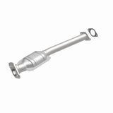 MagnaFlow direct-fit catalytic converter fits 2000-2002 Mercury Cougar, 1998-2000 Ford Contour, and more, this and 2000-2002 Mercury Cougar stainless steel Federal EPA compliant OB