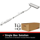Fits Direct-Fit Replacement Exhaust System 106-0828 aluminized steel