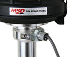 MSD ignition distributor black polished aluminum steel 23401MSD
