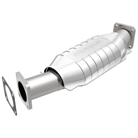 MagnaFlow direct-fit catalytic converter for 1975-1980 Chevy 2.5 inch inlet/outlet stainless steel Federal EPA compliant OBDII 23425