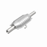 MagnaFlow direct-fit catalytic converter fits 1983-1986 1982 Chevrolet Cavalier, Oldsmobile Firenza, and additional vehicles. Avoid potential exhaust leaks by using the included ga