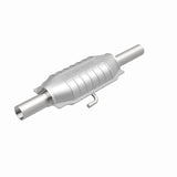 MagnaFlow direct-fit catalytic converter fits 1983-1986 1982 Chevrolet Cavalier, Oldsmobile Firenza, and additional vehicles. Avoid potential exhaust leaks by using the included ga