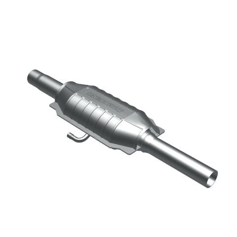 MagnaFlow direct-fit catalytic converter fits 1985-1994 Chevrolet Cavalier, 1985-1989 Pontiac Grand Am, and additional vehicles. Hardware is included to eliminate the hassle of wor