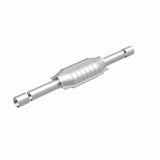 MagnaFlow direct-fit catalytic converter fits 1985-1994 Chevrolet Cavalier, 1985-1989 Pontiac Grand Am, and additional vehicles. Hardware is included to eliminate the hassle of wor