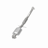 MagnaFlow direct-fit catalytic converter fits 1996-1997 Saturn SL2, Saturn SC2, and additional vehicles. Avoid potential exhaust leaks by using the included gaskets to get a proper