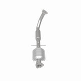 MagnaFlow direct-fit catalytic converter fits 1996-1997 Saturn SL2, Saturn SC2, and additional vehicles. Avoid potential exhaust leaks by using the included gaskets to get a proper