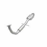MagnaFlow direct-fit catalytic converter fits 1996-1997 Saturn SL2, Saturn SC2, and additional vehicles. Avoid potential exhaust leaks by using the included gaskets to get a proper