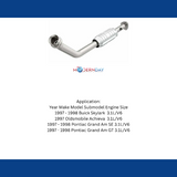 MagnaFlow direct-fit catalytic converter for 1997-1998 Buick stainless steel Federal EPA compliant OBDII 23460